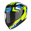 RIDEX Polaris Floreo Lemon Glossy Neon Yellow Full Face Helmet