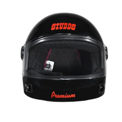 STUDDS Premium Black Full Face Helmet
