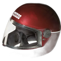 STUDDS Premium Vent Wine Red Full Face Helmet