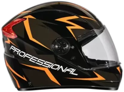 STUDDS Professional D1 Black N10 Full Face Helmet