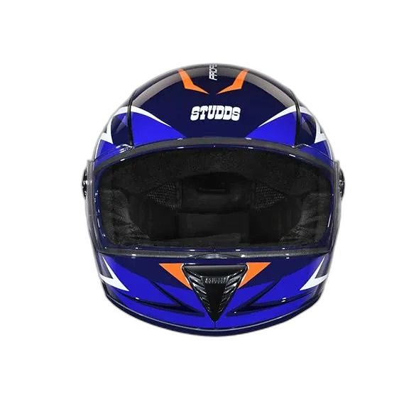 STUDDS Professional D1 Blue N1 Full Face Helmet
