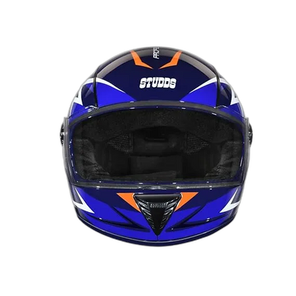 STUDDS Professional D1 Blue N1 Full Face Helmet