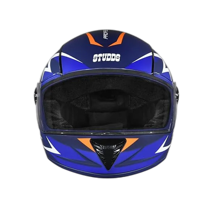 STUDDS Professional D1 Matt Blue N1 Full Face Helmet