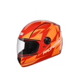 STUDDS Professional D1 Matt Red N10 Full Face Helmet