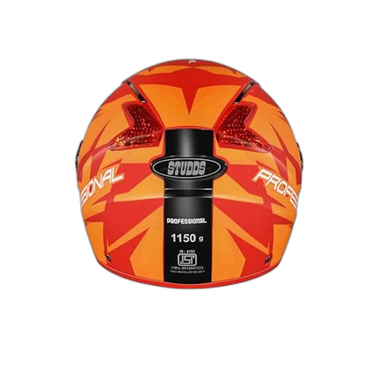 STUDDS Professional D1 Matt Red N10 Full Face Helmet