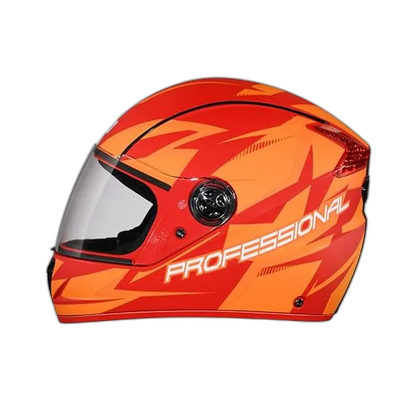 STUDDS Professional D1 Matt Red N10 Full Face Helmet