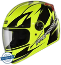 STUDDS Professional D1 Neon Yellow N9 Full Face Helmet