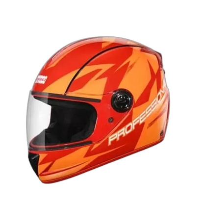 STUDDS Professional D1 Red N10 Full Face Helmet