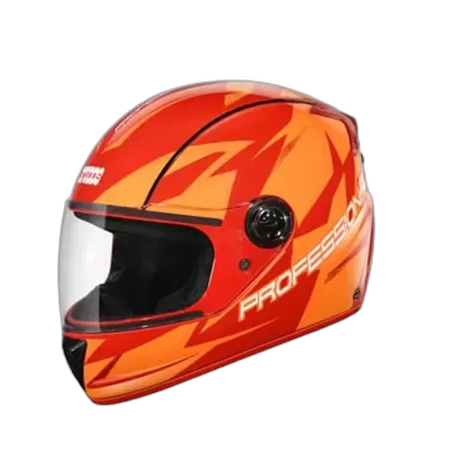 STUDDS Professional D1 Red N10 Full Face Helmet