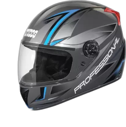 STUDDS Professional D2 Grey N1 Full Face Helmet