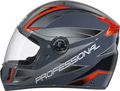 STUDDS Professional D2 Grey N2 Full Face Helmet