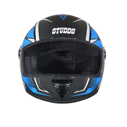 STUDDS Professional D2 Matt Black N1 Full Face Helmet