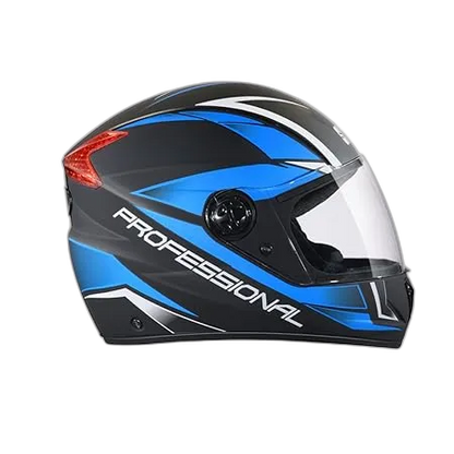 STUDDS Professional D2 Matt Black N1 Full Face Helmet