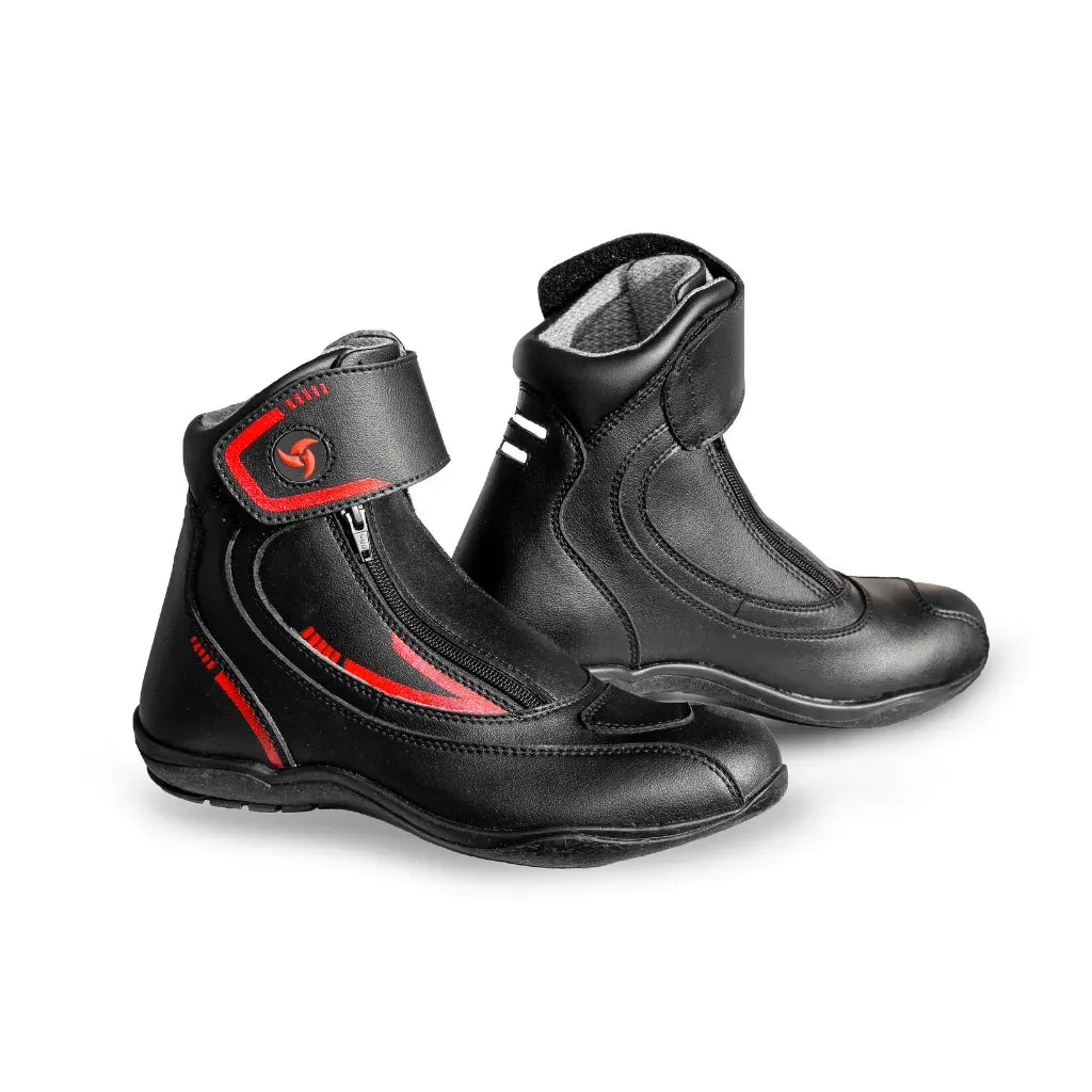 Raida Tourer Red Boots Riding Gears