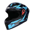 STUDDS Raider Skulpt D1 Blue N1 Full Face Helmet
