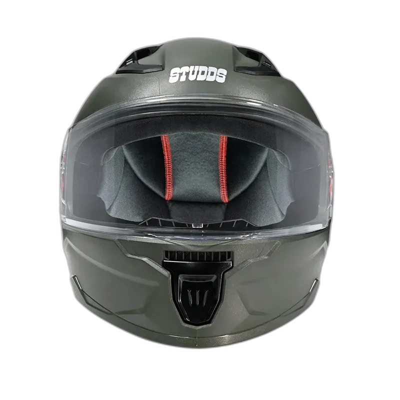 STUDDS Raider Street Mil Green Full Face Helmet