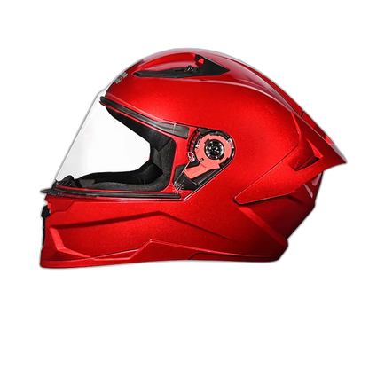 STUDDS Raider Super Cherry Red Full Face Helmet