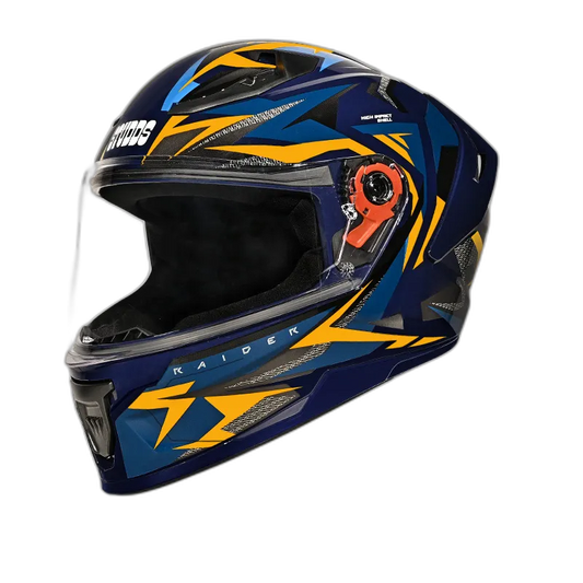 STUDDS Raider Super D1 Blue N5 Full Face Helmet