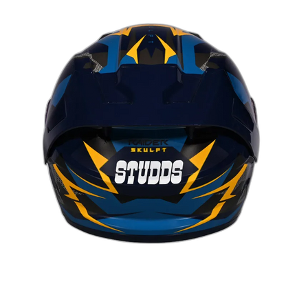 STUDDS Raider Super D1 Blue N5 Full Face Helmet