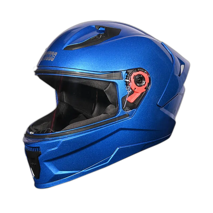 STUDDS Raider Super Flame Blue Full Face Helmet