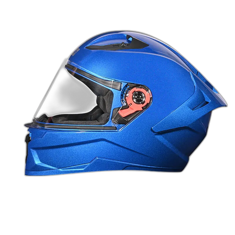 STUDDS Raider Super Flame Blue Full Face Helmet