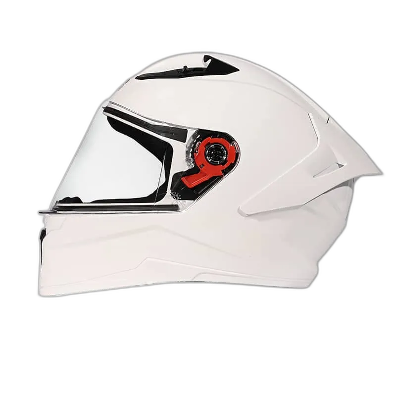 STUDDS Raider Super White Full Face Helmet