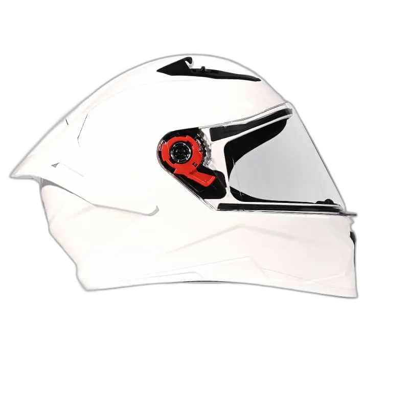 STUDDS Raider Super White Full Face Helmet