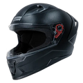 STUDDS Raider Black Full Face Helmet