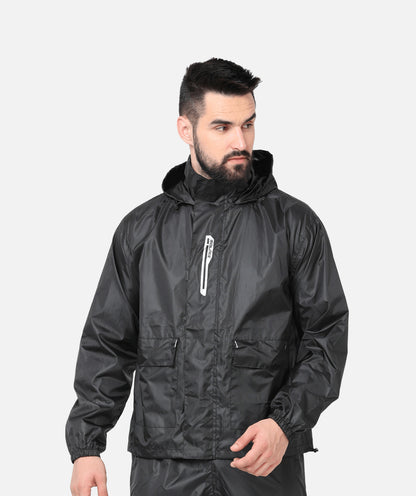 SOLACE Rain Pro Jacket Black Jackets Riding Gears