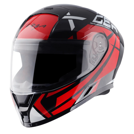 VEGA Ranger Dx Crew Black Red Full Face Helmet