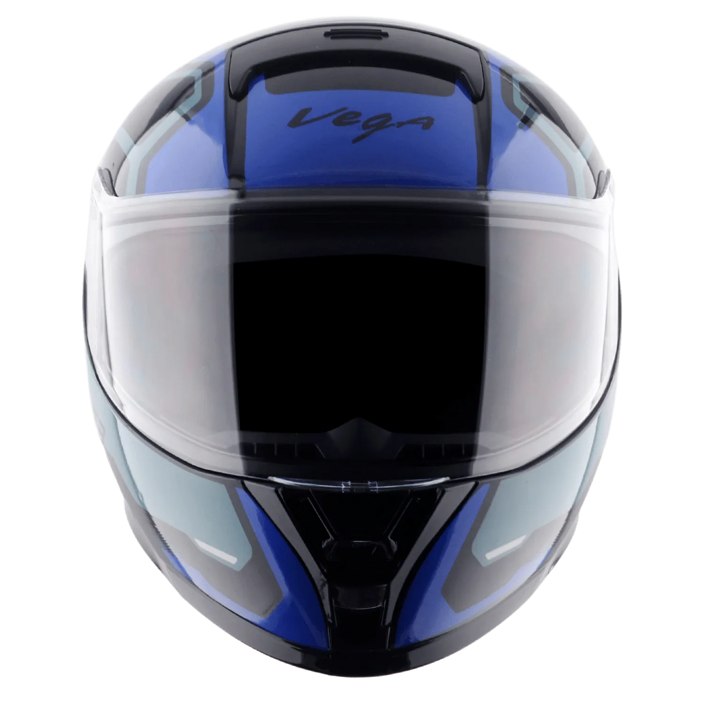 VEGA Ranger Dx Crew Dull Black M Blue Full Face Helmet