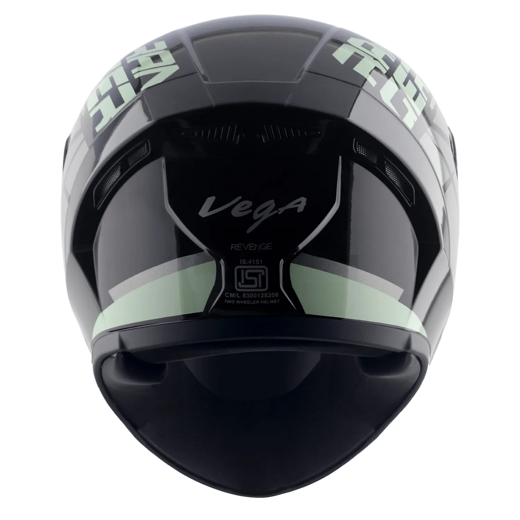 VEGA Ranger Dx Revenge Black Gray Full Face Helmet
