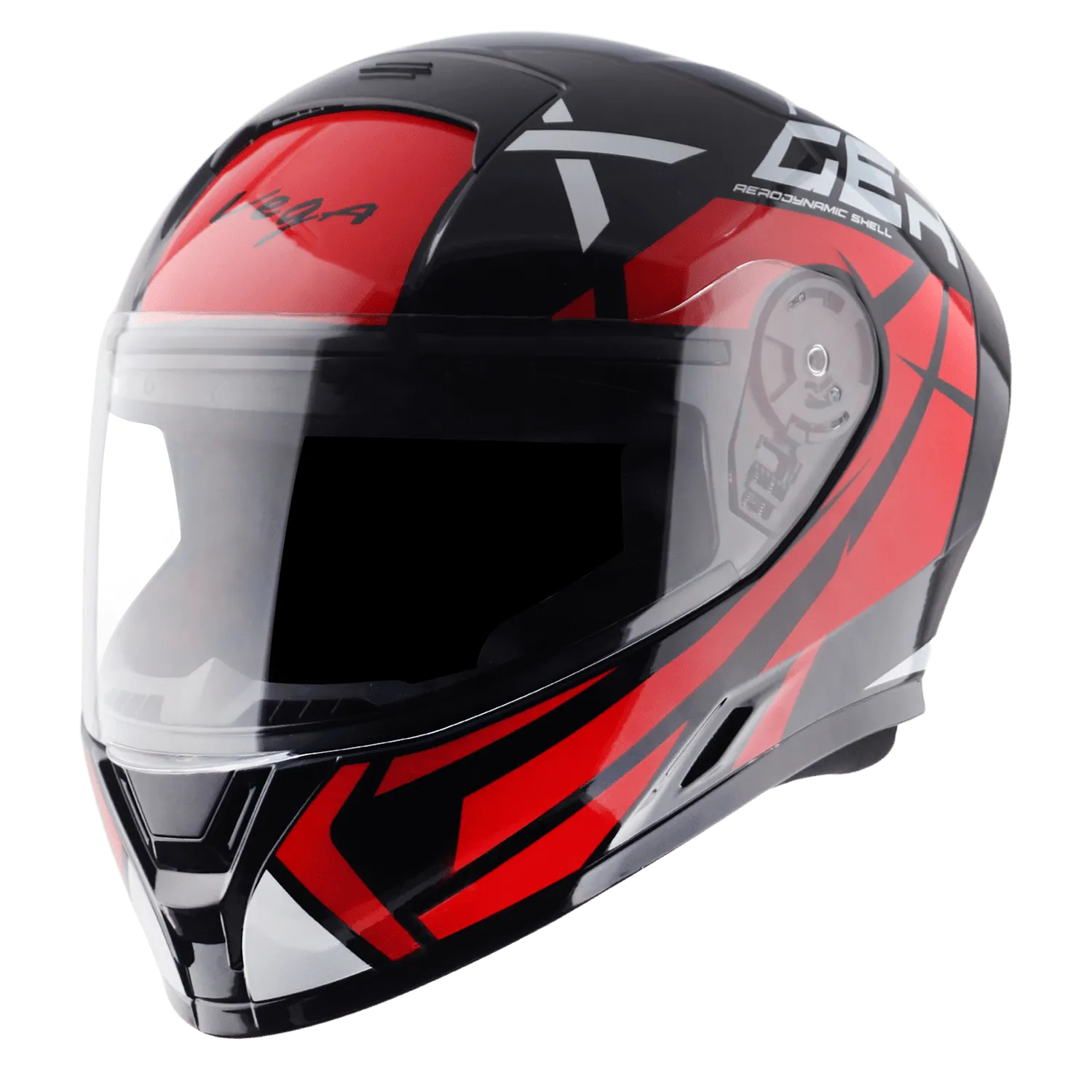 VEGA Ranger Dx Revenge Black Red Full Face Helmet