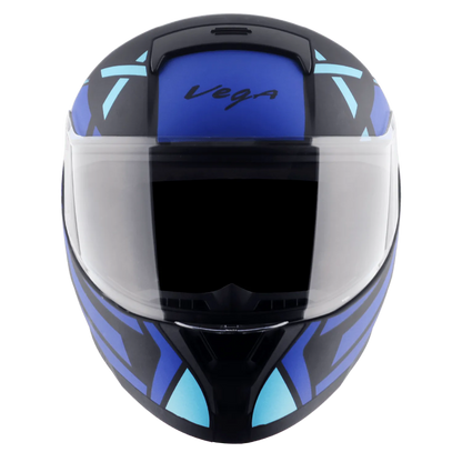 VEGA Ranger Dx Revenge Dull Black M Blue Full Face Helmet