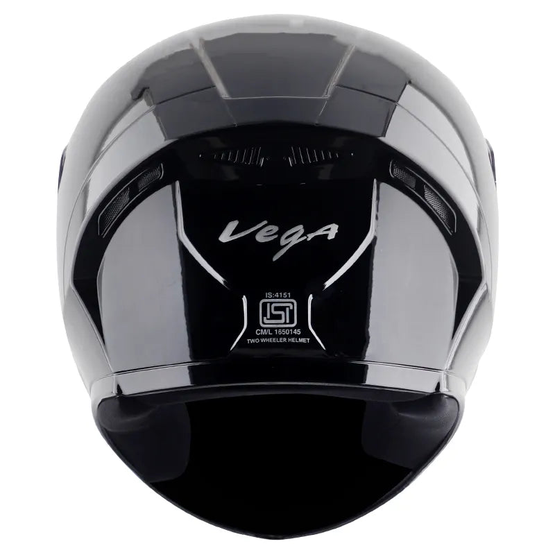 VEGA Ranger Dx Solid Black Full Face Helmet