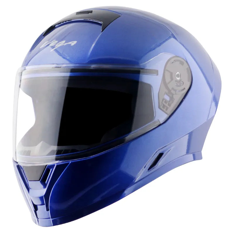 VEGA Ranger Dx Solid Blue Full Face Helmet