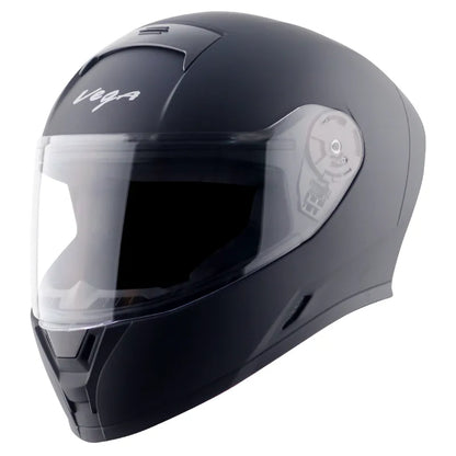 VEGA Ranger Dx Solid Dull Black Full Face Helmet