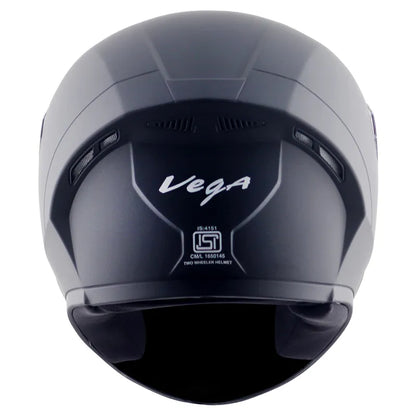 VEGA Ranger Dx Solid Dull Black Full Face Helmet