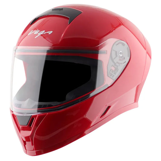VEGA Ranger Dx Solid Red Full Face Helmet