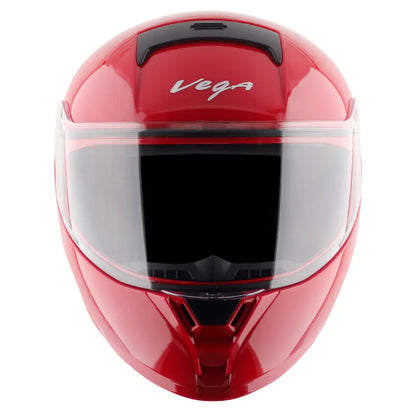 VEGA Ranger Dx Solid Red Full Face Helmet