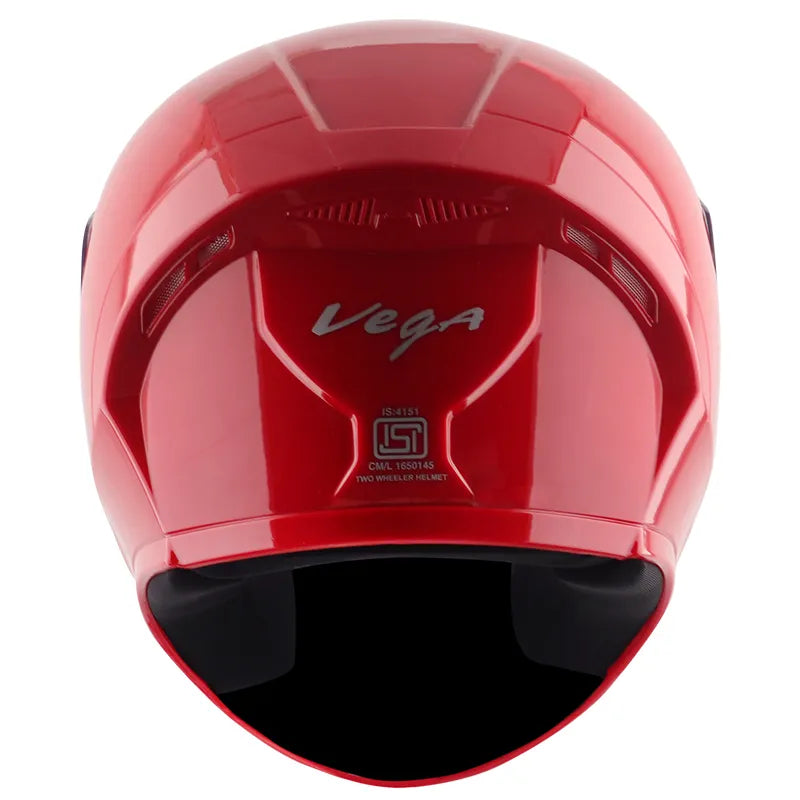 VEGA Ranger Dx Solid Red Full Face Helmet