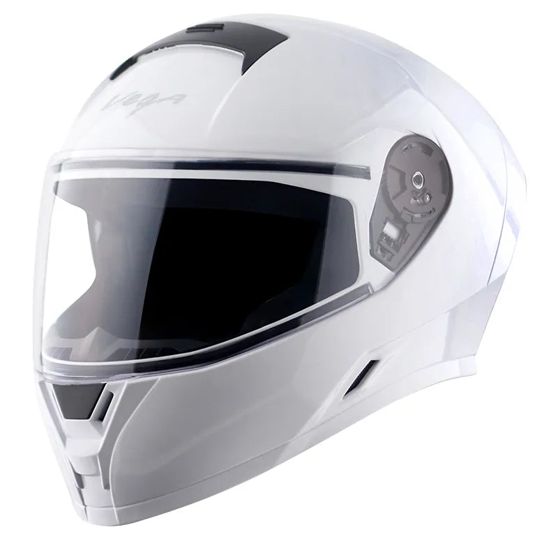 VEGA Ranger Dx Solid White Full Face Helmet