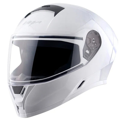 VEGA Ranger Dx Solid White Full Face Helmet