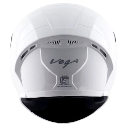 VEGA Ranger Dx Solid White Full Face Helmet