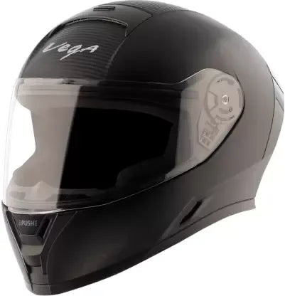VEGA Ranger Tf Solid Black Full Face Helmet
