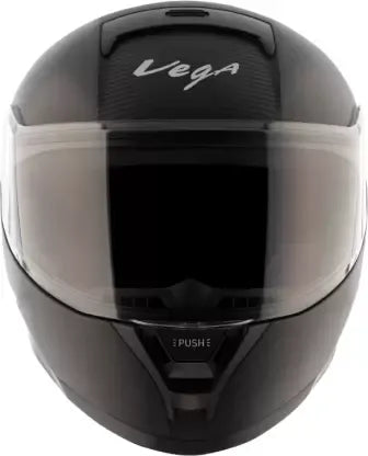 VEGA Ranger Tf Solid Black Full Face Helmet