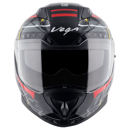 VEGA Rapid Dx Drack Black Blue Full Face Helmet