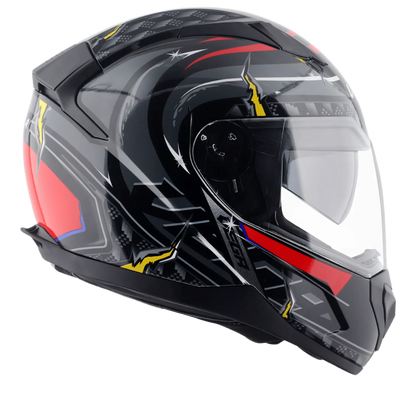 VEGA Rapid Dx Drack Black Blue Full Face Helmet