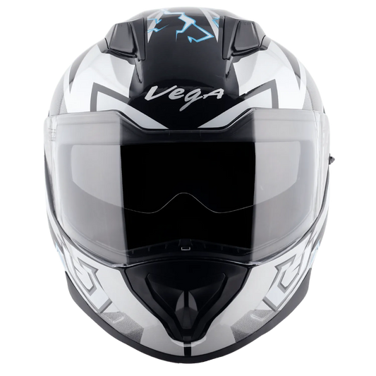 VEGA Rapid Dx Flash Black Grey Full Face Helmet