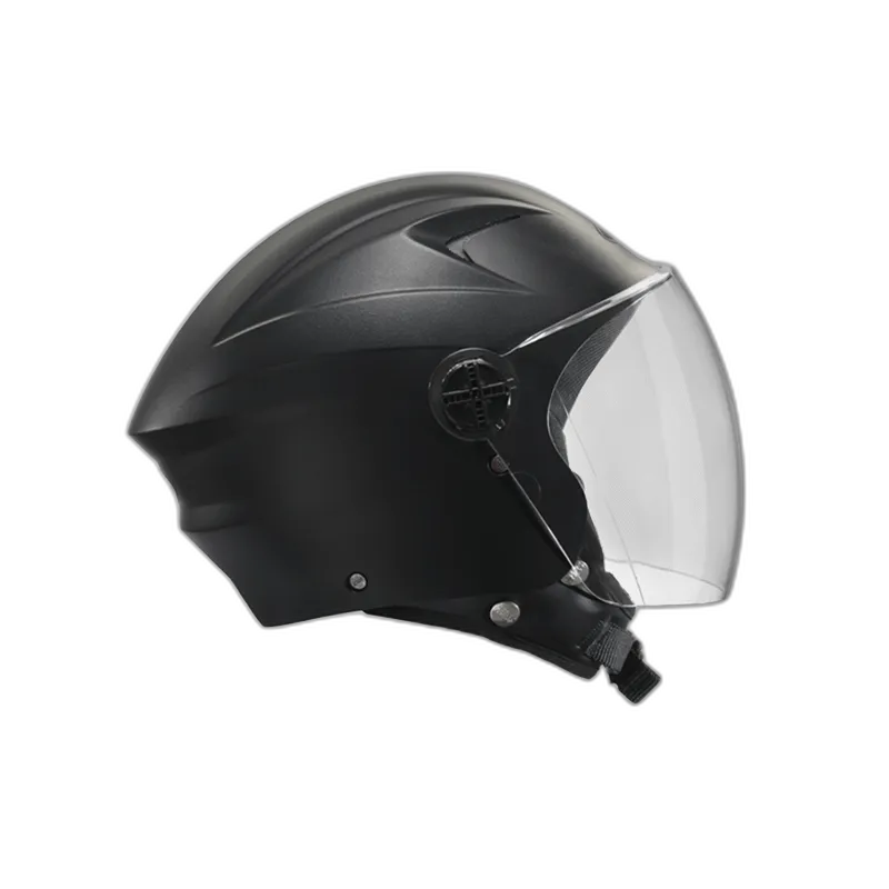 STUDDS Ray Black Half Face Helmet